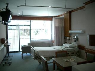 バムルンラード病院の一般個室